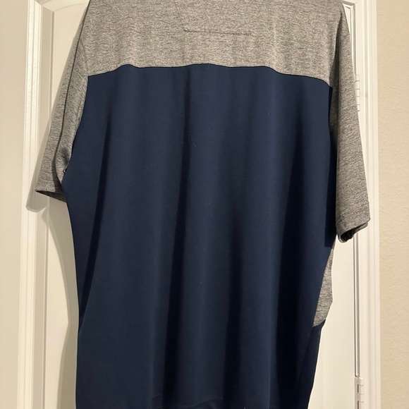 Polo Shirt Houston Texans Antigua Men’s Polo Shirt – Navy & Gray – Size XL - Picture 3 of 3